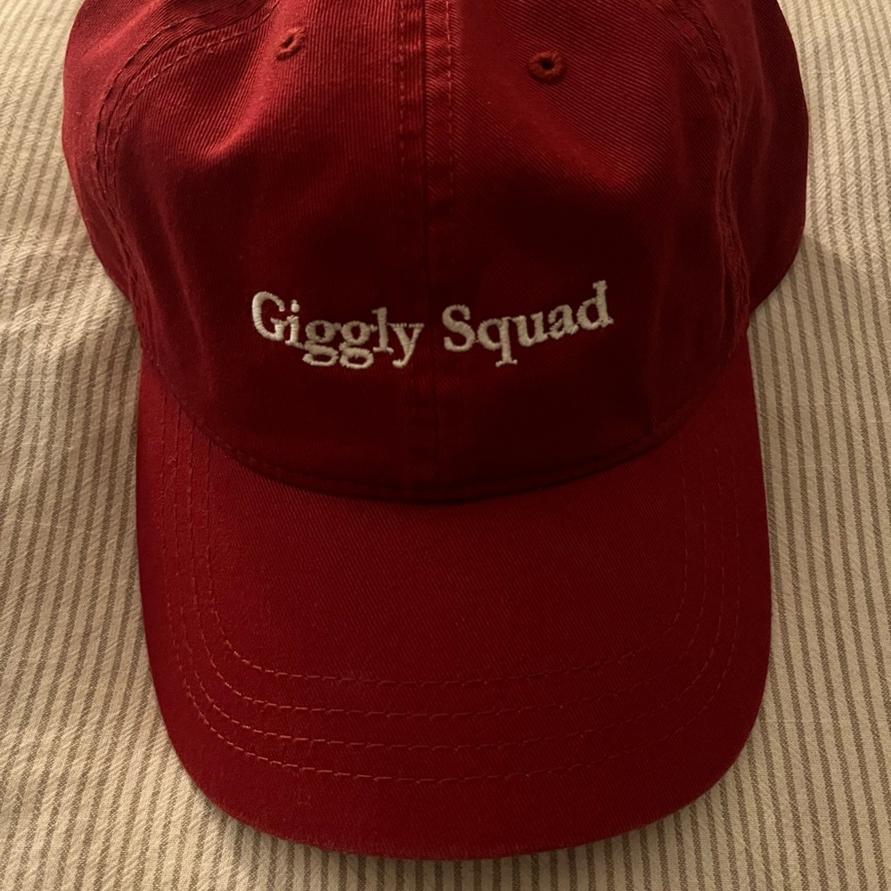 Giggly Squad Burgundy Cap Giggly Tour 2024
